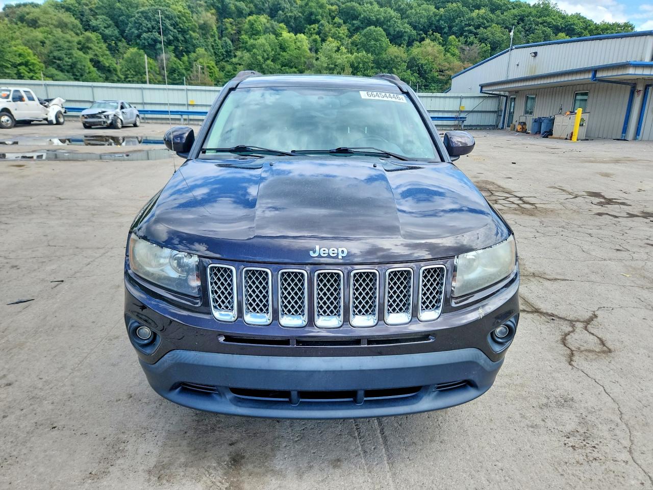 2014 Jeep Compass Latitude Black vin: 1C4NJDEB0ED742791