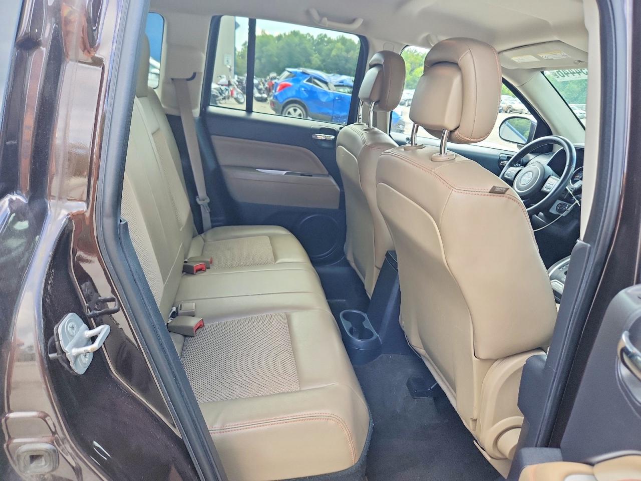 2014 Jeep Compass Latitude Black vin: 1C4NJDEB0ED742791