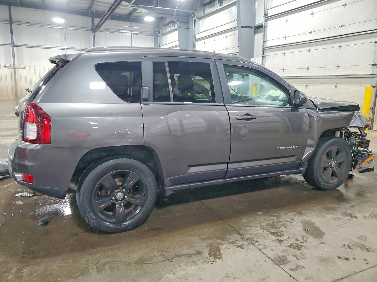 2014 Jeep Compass Latitude Серый vin: 1C4NJDEB0ED784507
