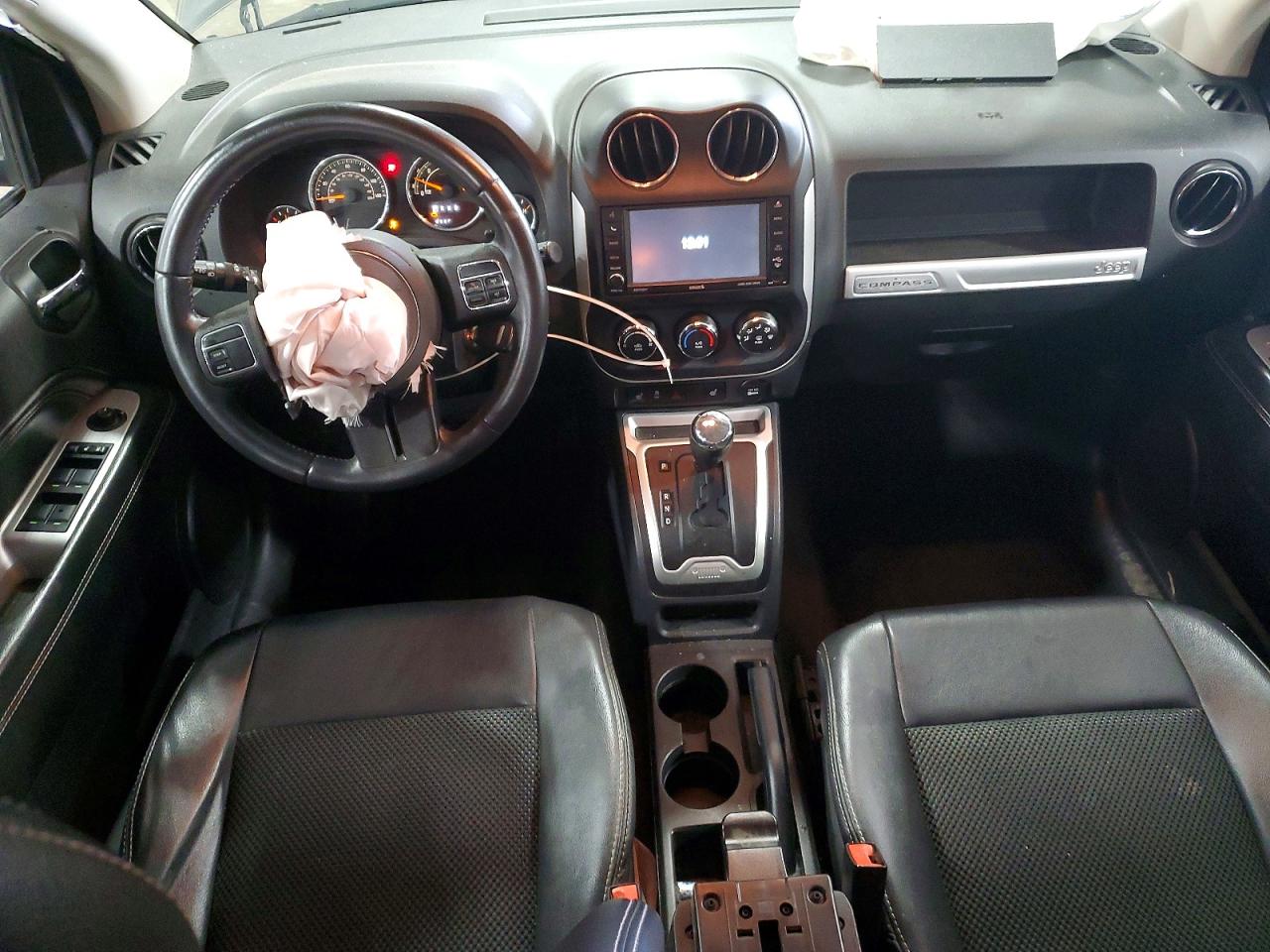 2014 Jeep Compass Latitude Серый vin: 1C4NJDEB0ED784507