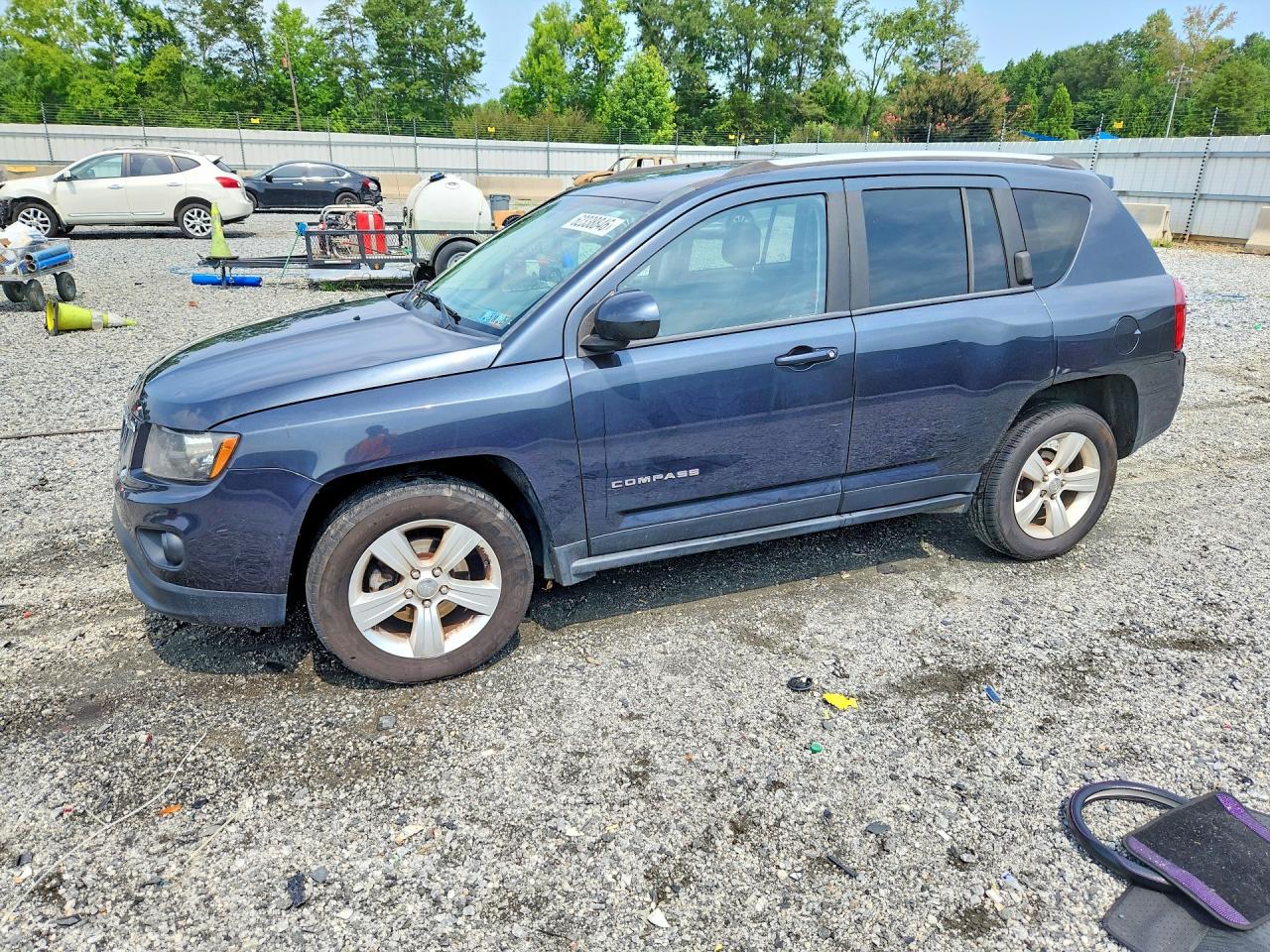 2015 Jeep Compass Latitude Black vin: 1C4NJDEB0FD162684