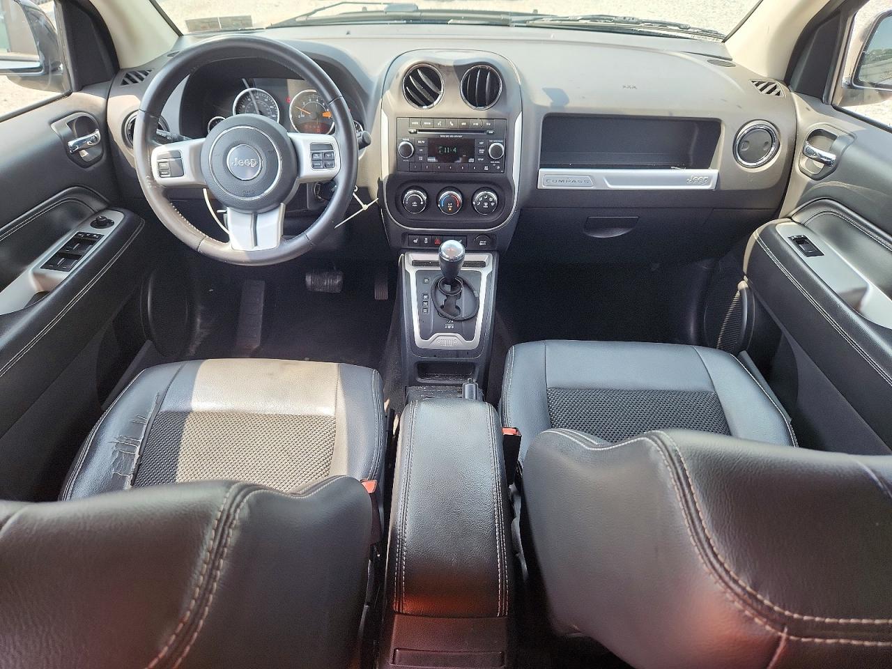 2015 Jeep Compass Latitude Black vin: 1C4NJDEB0FD162684