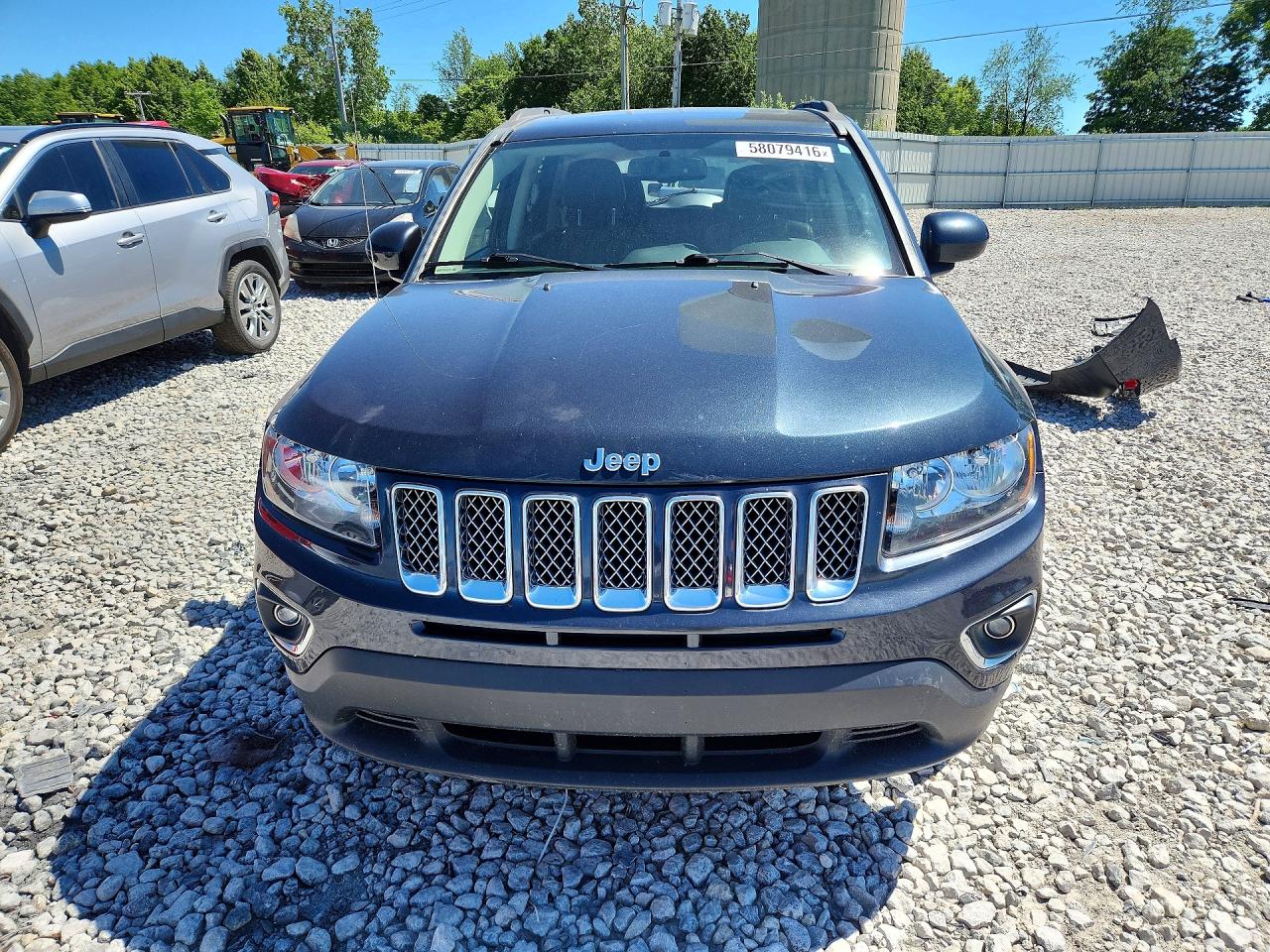 2015 Jeep Compass Latitude Blue vin: 1C4NJDEB0FD218073