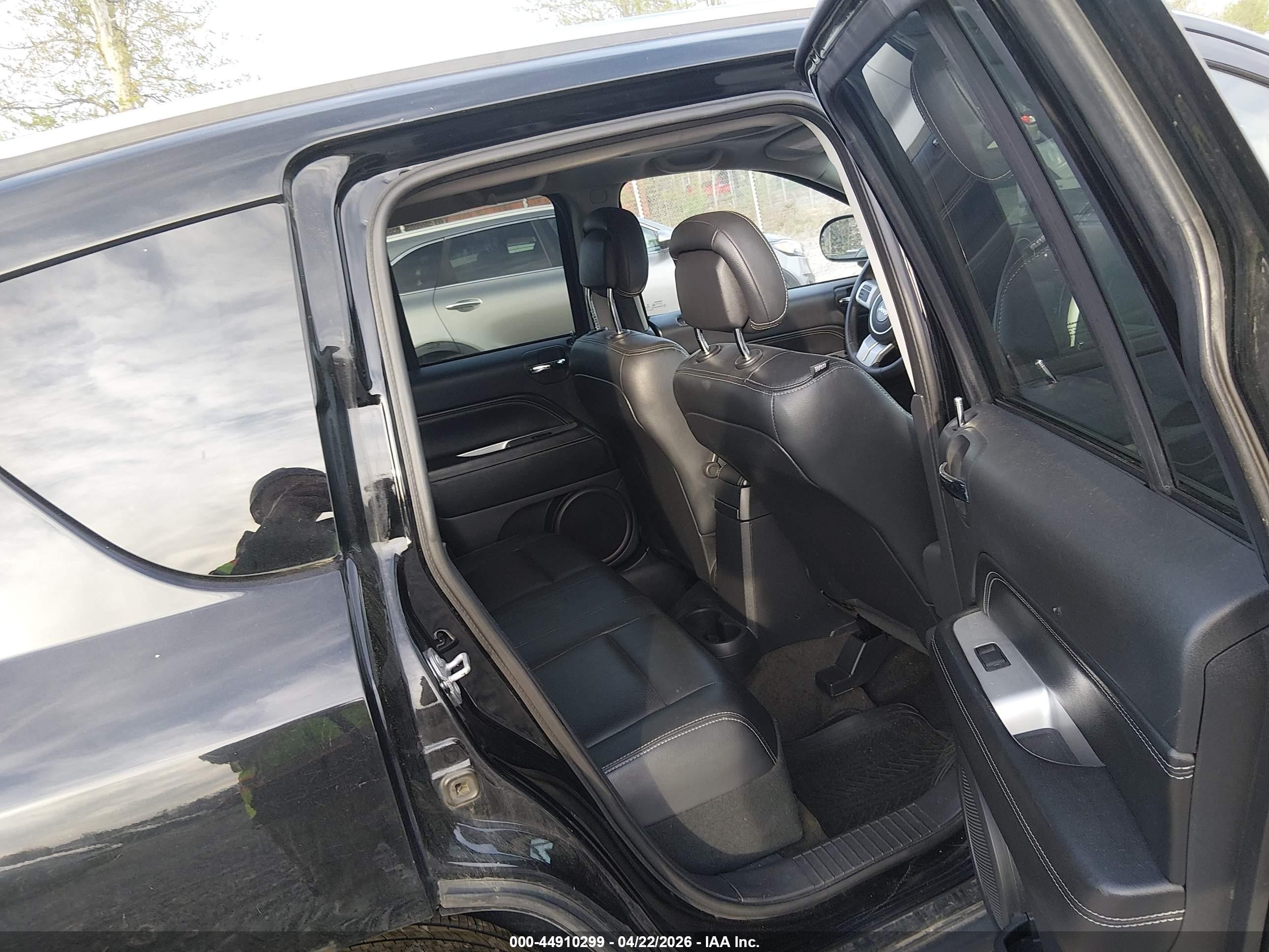 2017 Jeep Compass High Altitude 4x4 Black vin: 1C4NJDEB0HD127288