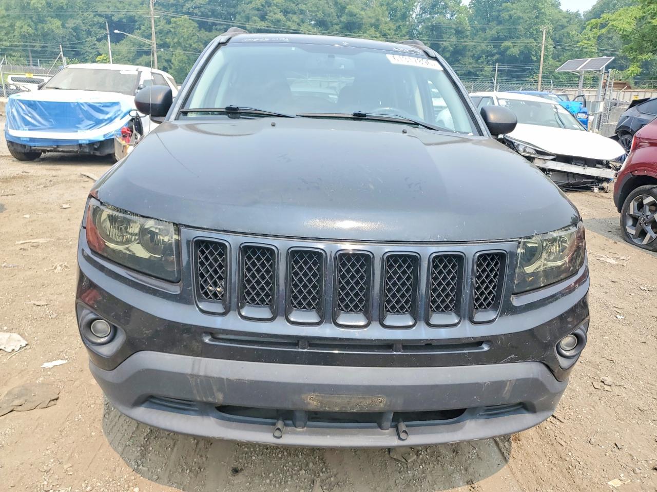 2012 Jeep Compass Latitude Черный vin: 1C4NJDEB1CD686860