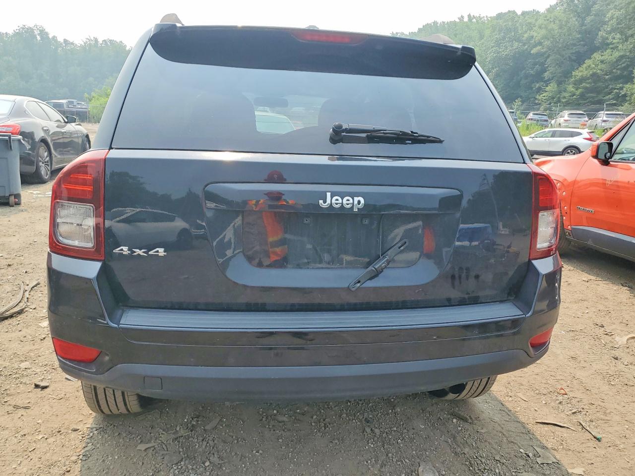 2012 Jeep Compass Latitude Черный vin: 1C4NJDEB1CD686860