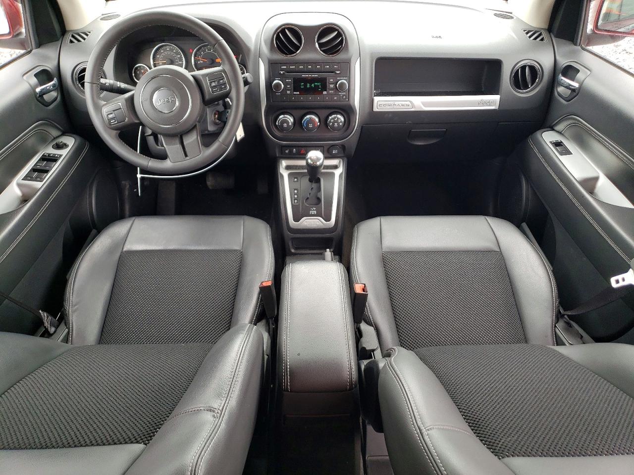 2014 Jeep Compass Latitude Red vin: 1C4NJDEB1ED622871