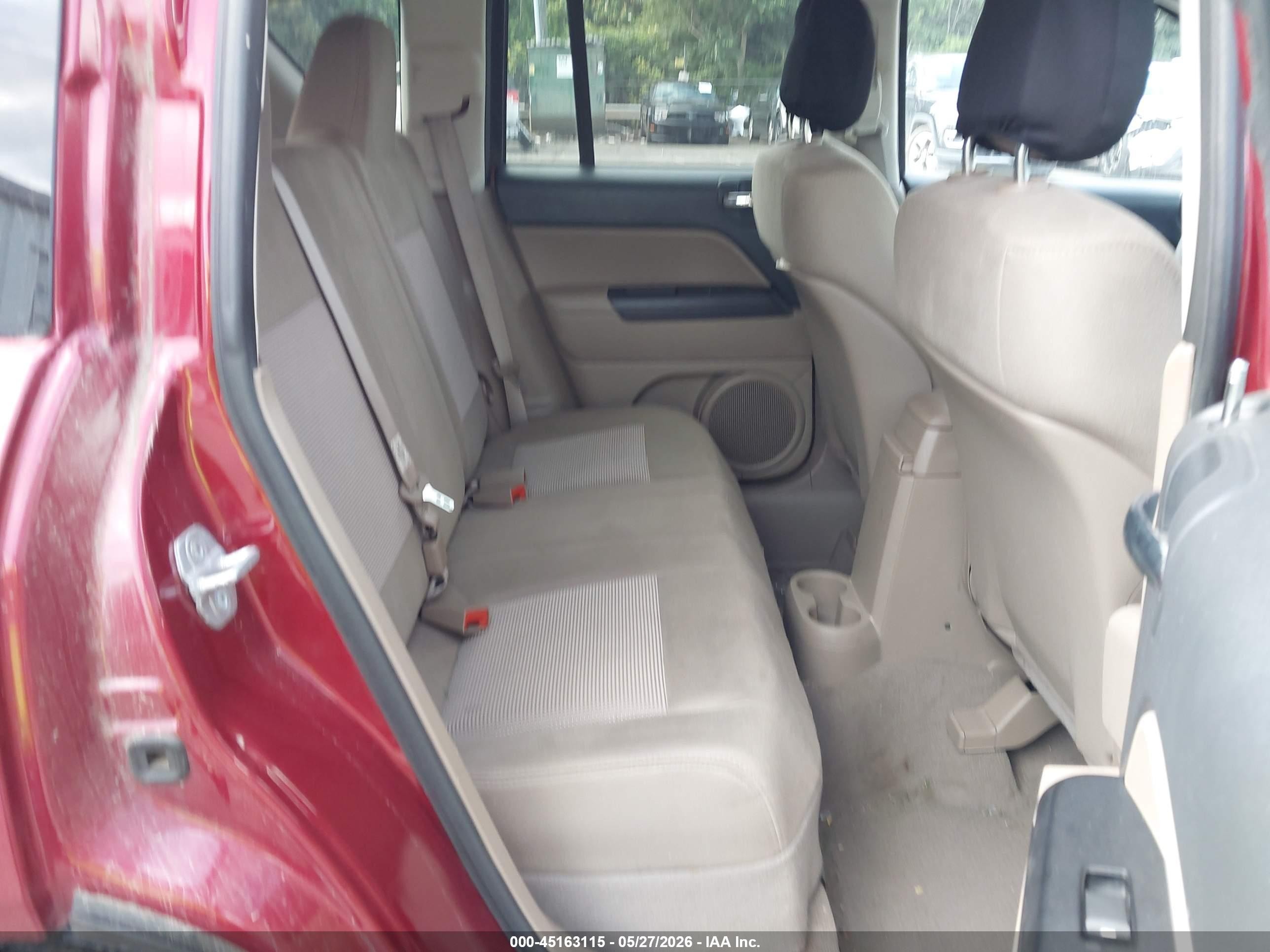 2012 Jeep Compass Latitude Red vin: 1C4NJDEB2CD525269