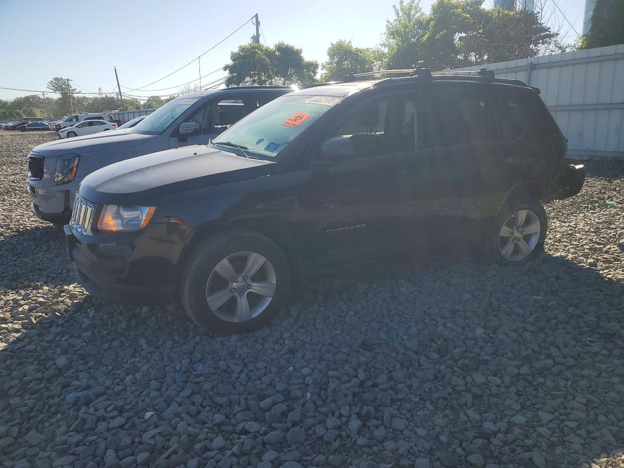 2012 Jeep Compass Latitude Black vin: 1C4NJDEB2CD588646