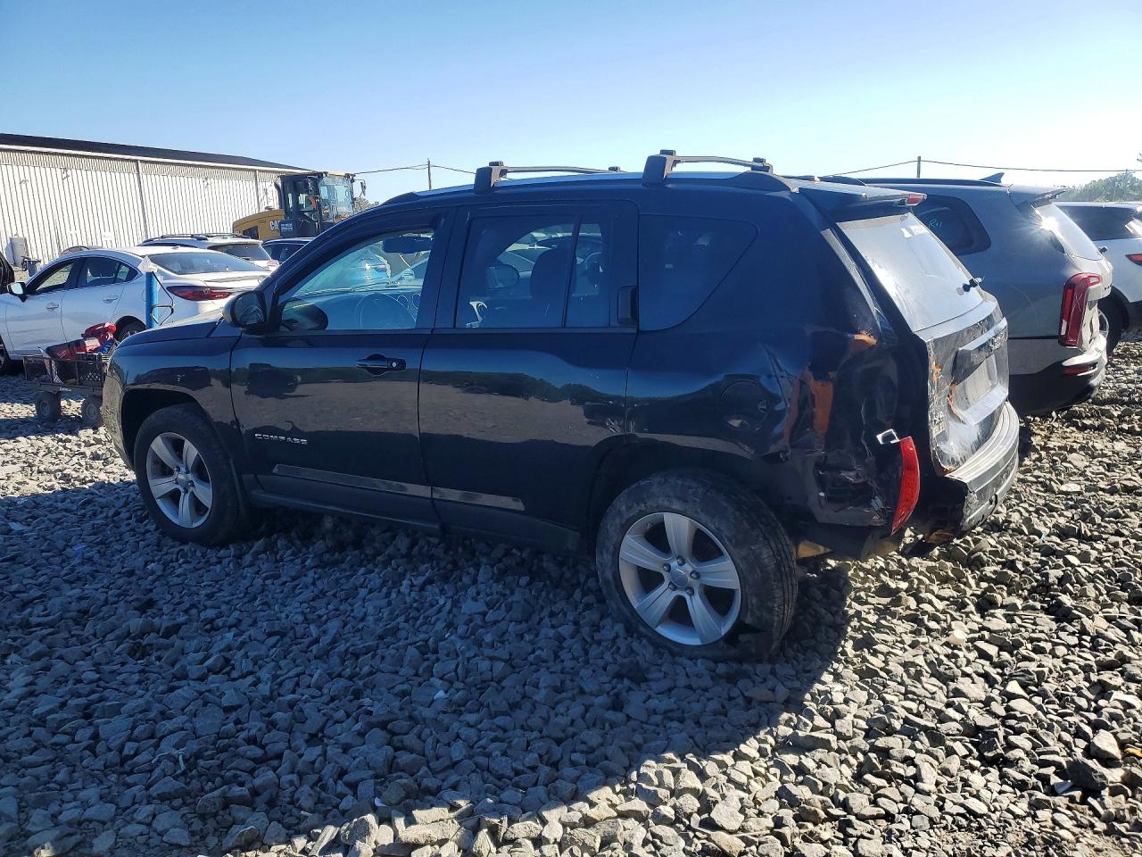 2012 Jeep Compass Latitude Black vin: 1C4NJDEB2CD588646