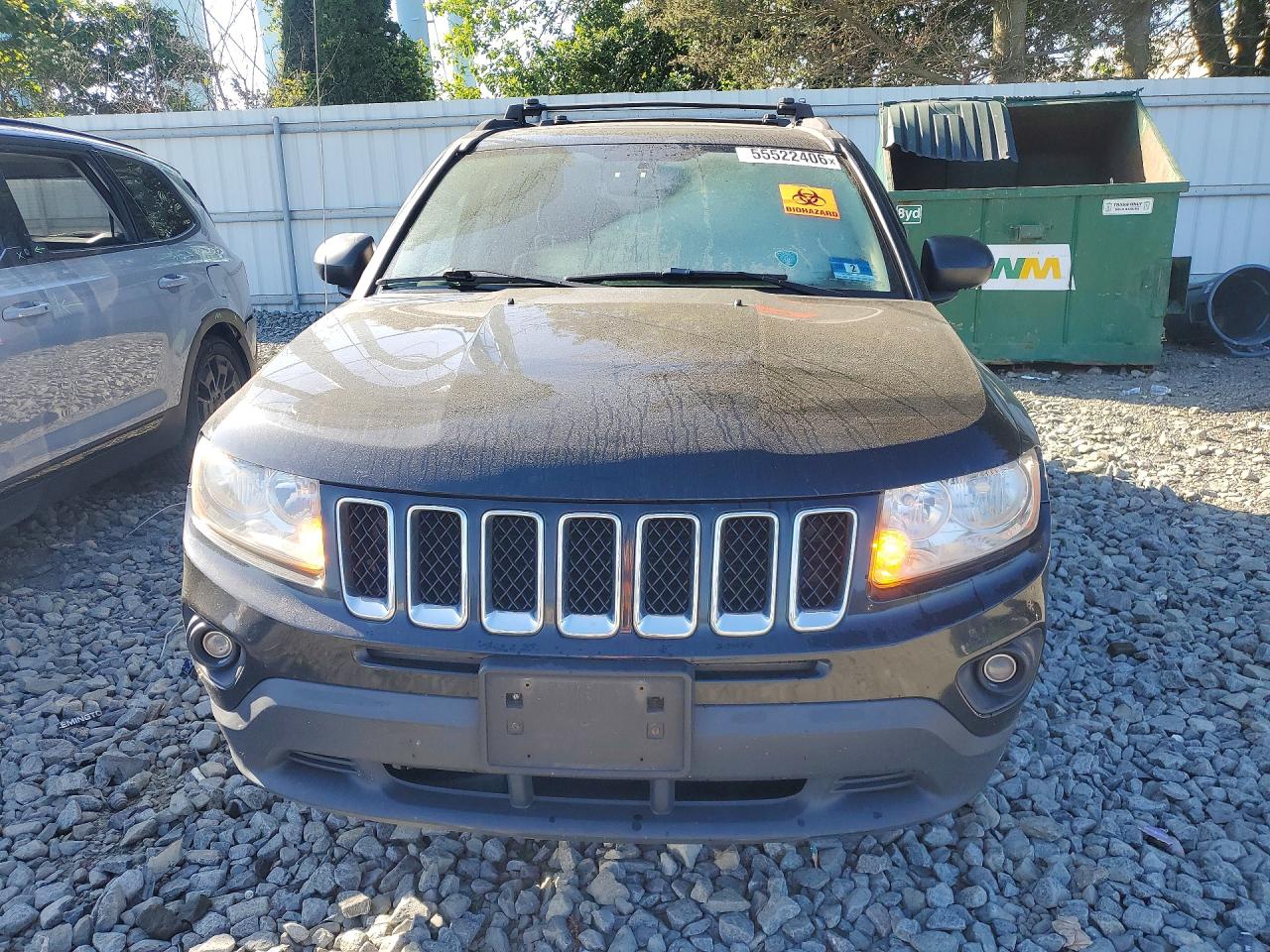 2012 Jeep Compass Latitude Black vin: 1C4NJDEB2CD588646