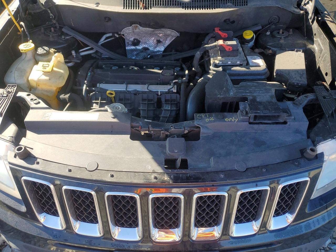 2012 Jeep Compass Latitude Black vin: 1C4NJDEB2CD588646