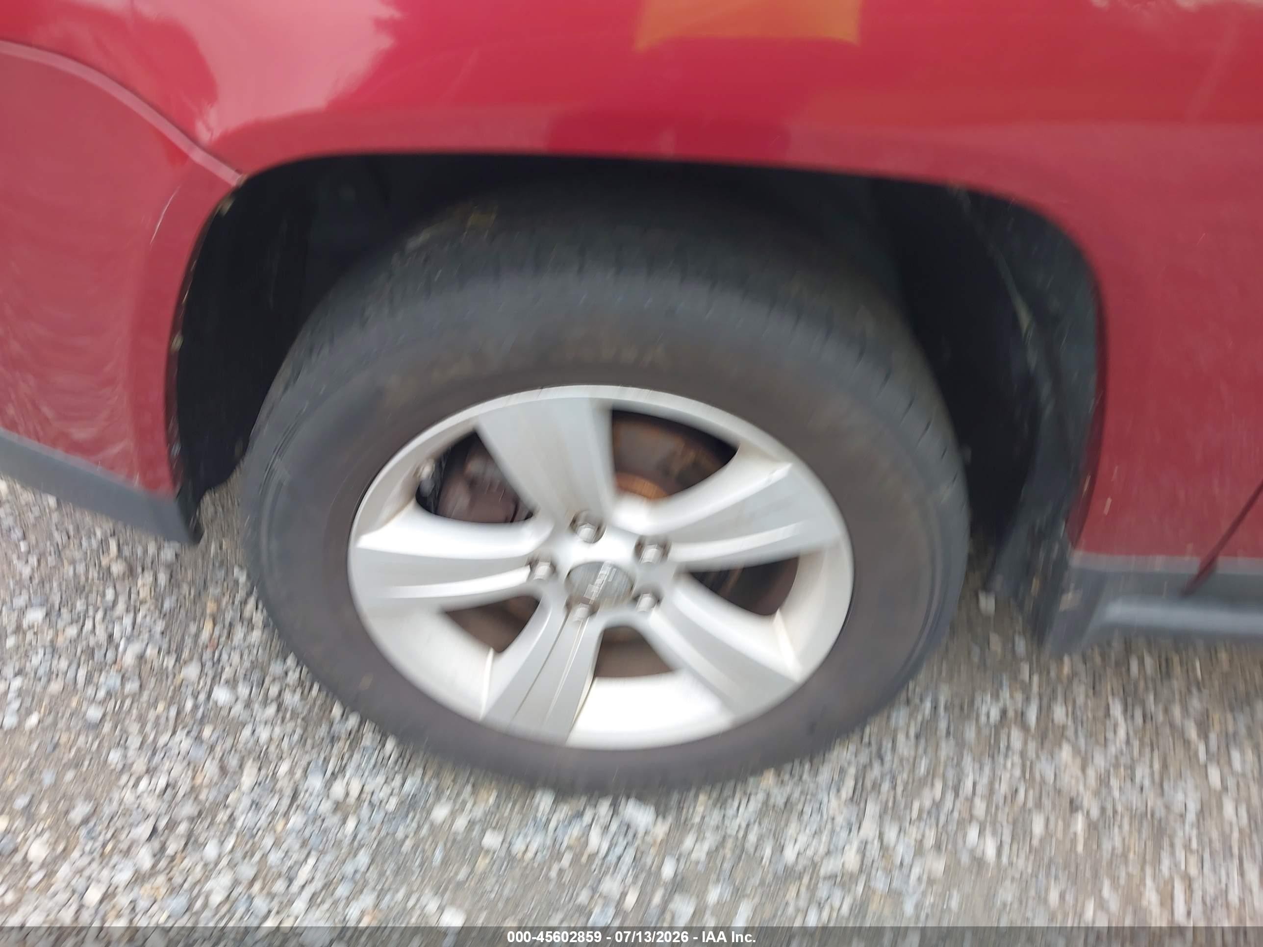 2012 Jeep Compass Latitude Red vin: 1C4NJDEB2CD651132