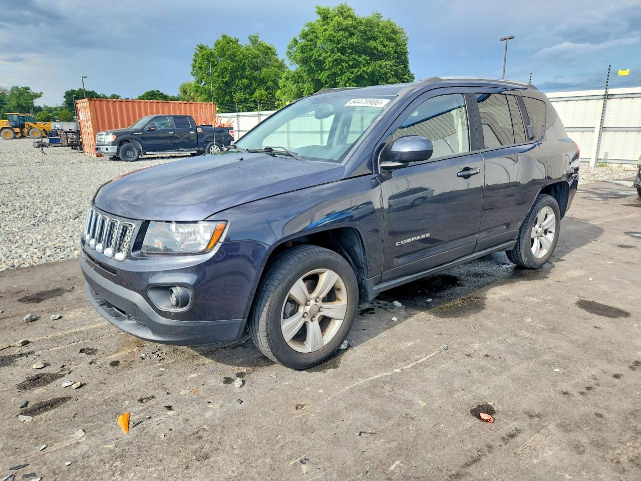 2014 Jeep Compass Latitude Black vin: 1C4NJDEB2ED623589