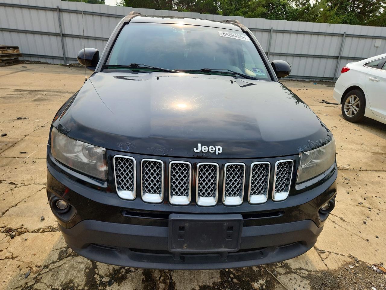 2014 Jeep Compass Latitude Black vin: 1C4NJDEB2ED626296
