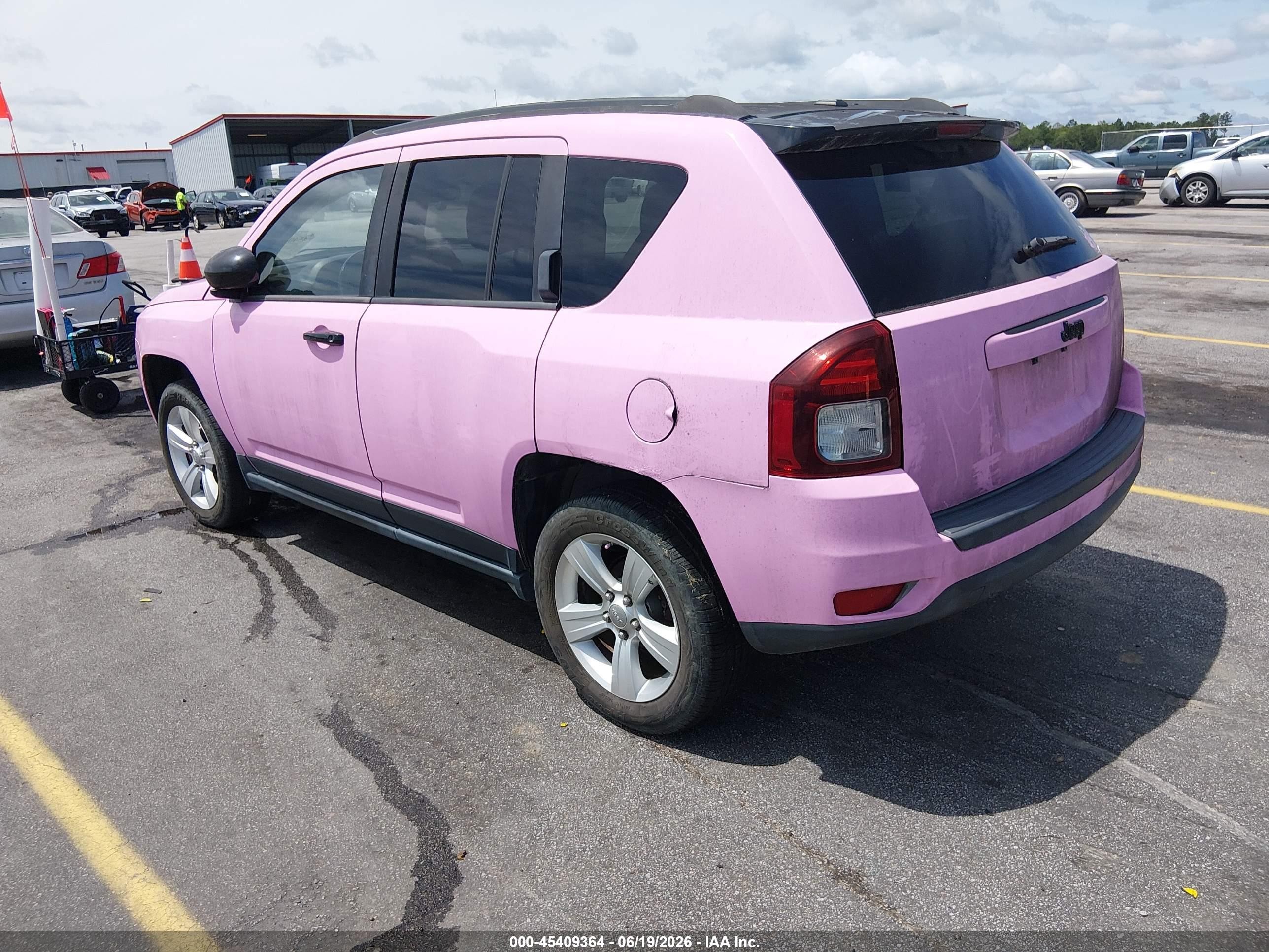 2014 Jeep Compass Latitude Pink vin: 1C4NJDEB2ED632969