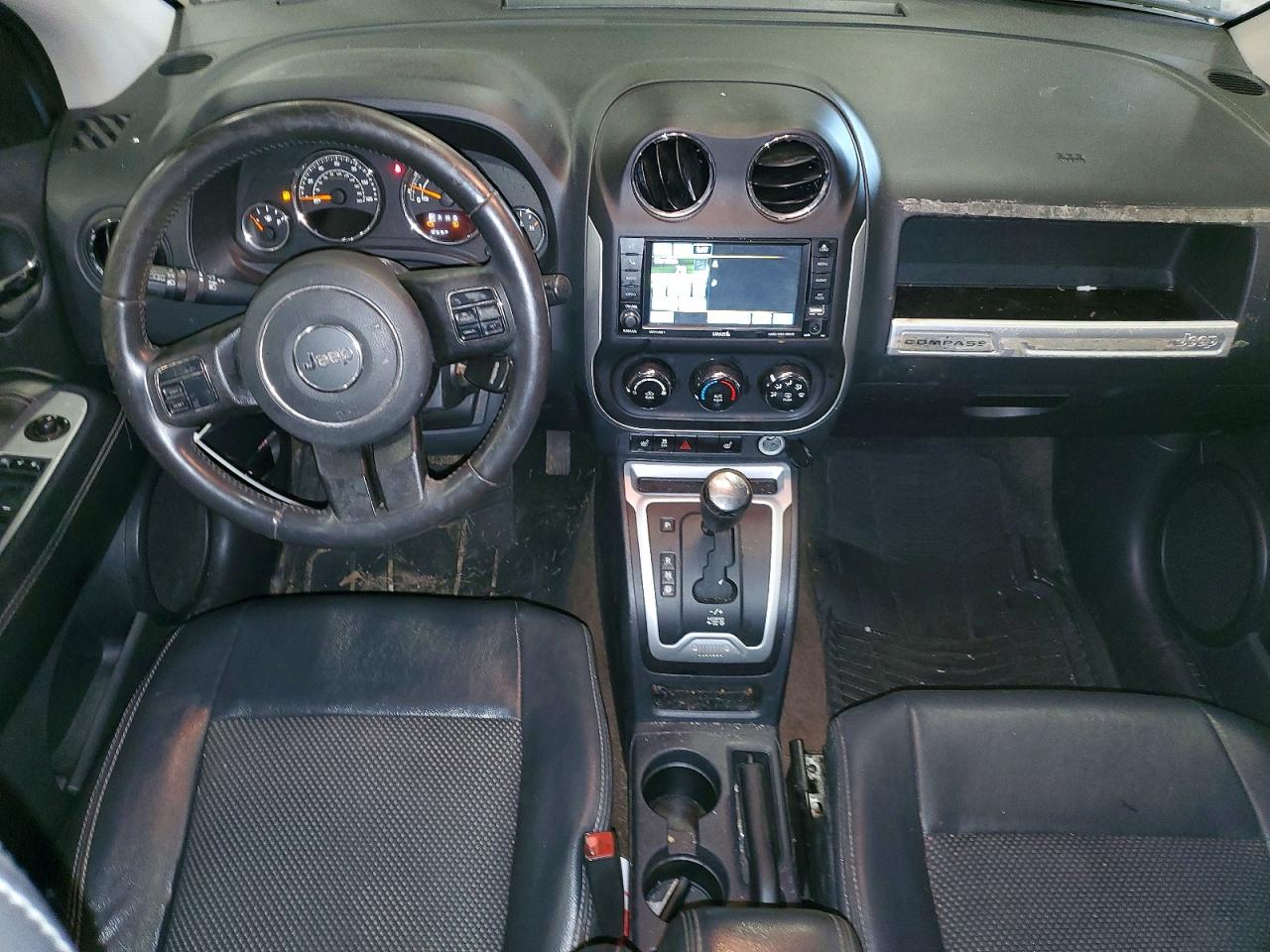 2014 Jeep Compass Latitude Brown vin: 1C4NJDEB2ED762444