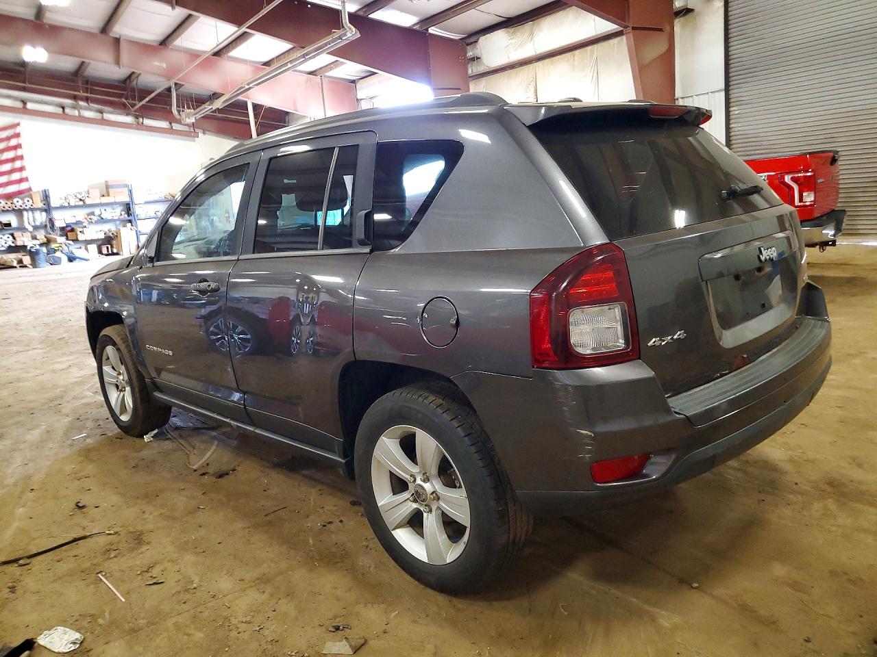 2014 Jeep Compass Latitude Brown vin: 1C4NJDEB2ED762444