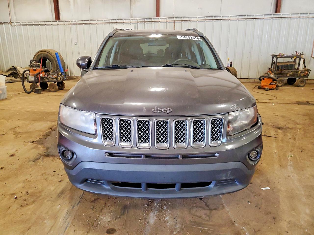 2014 Jeep Compass Latitude Brown vin: 1C4NJDEB2ED762444