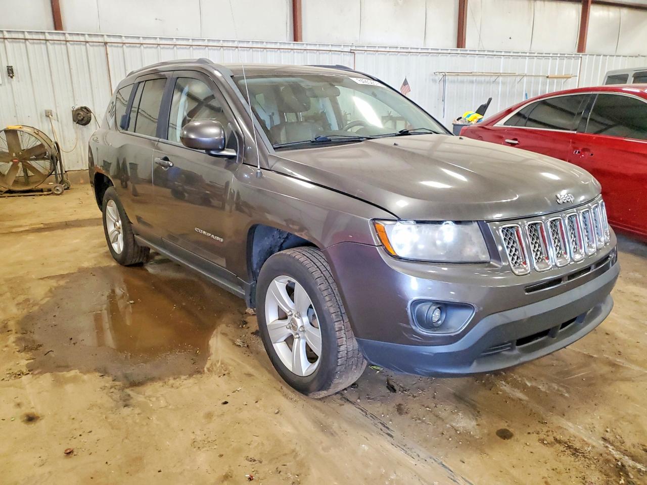 2014 Jeep Compass Latitude Brown vin: 1C4NJDEB2ED762444