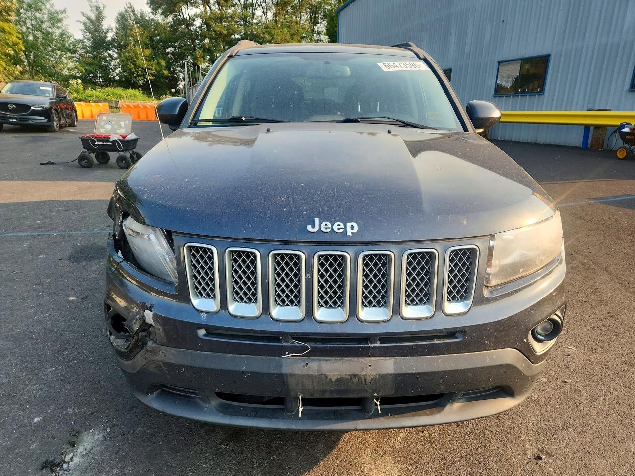 2014 Jeep Compass Latitude Black vin: 1C4NJDEB2ED809598