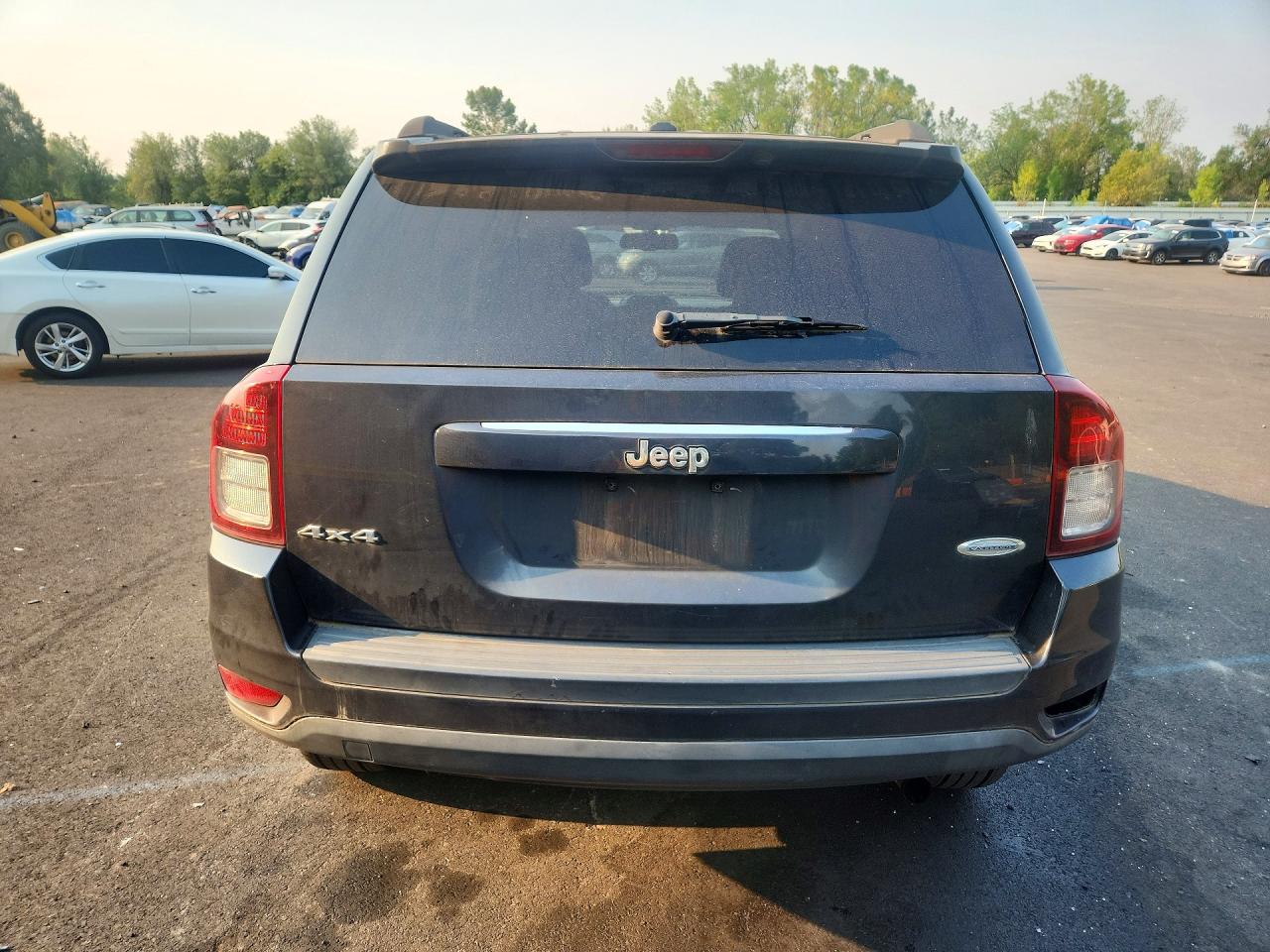 2014 Jeep Compass Latitude Black vin: 1C4NJDEB2ED809598