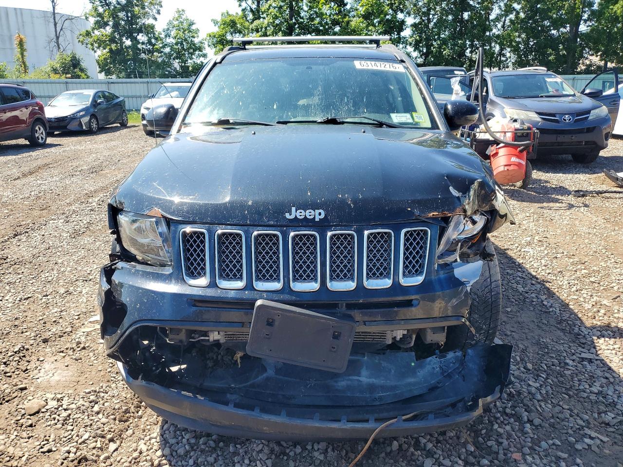 2015 Jeep Compass Latitude Black vin: 1C4NJDEB2FD208256