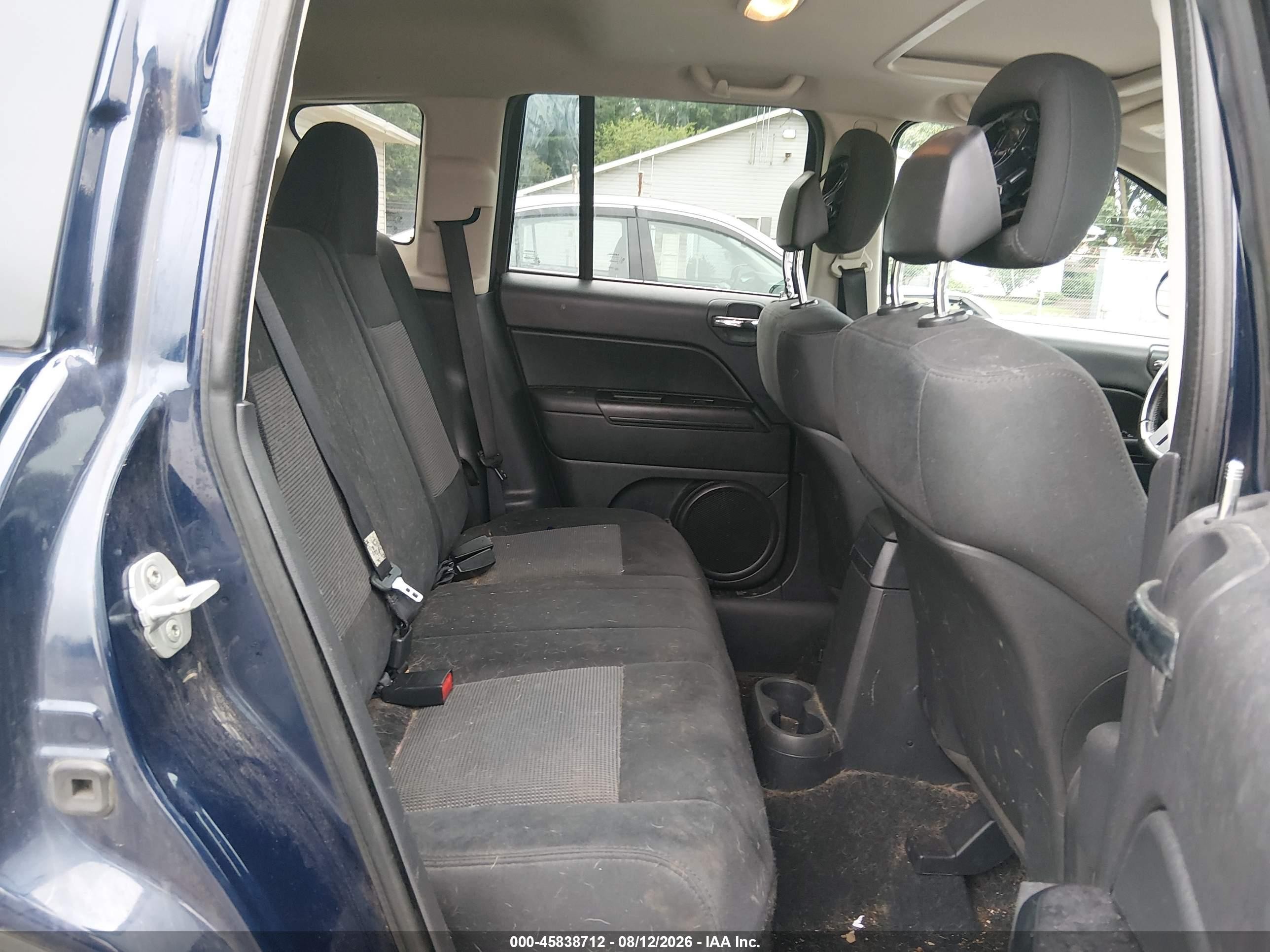 2012 Jeep Compass Latitude Синий vin: 1C4NJDEB3CD613084