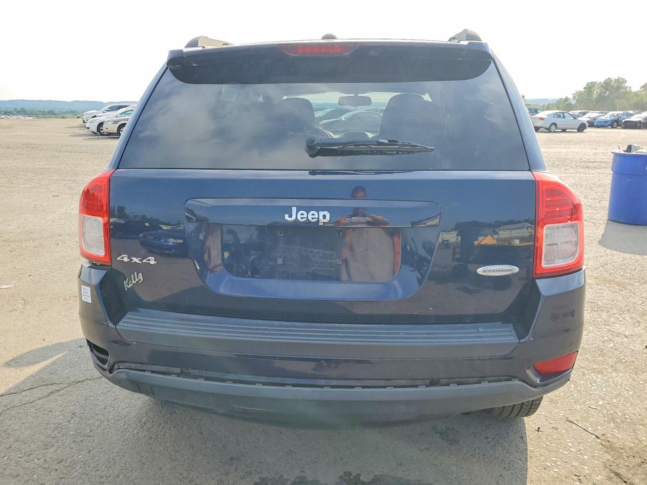 2012 Jeep Compass Latitude Синий vin: 1C4NJDEB3CD630600