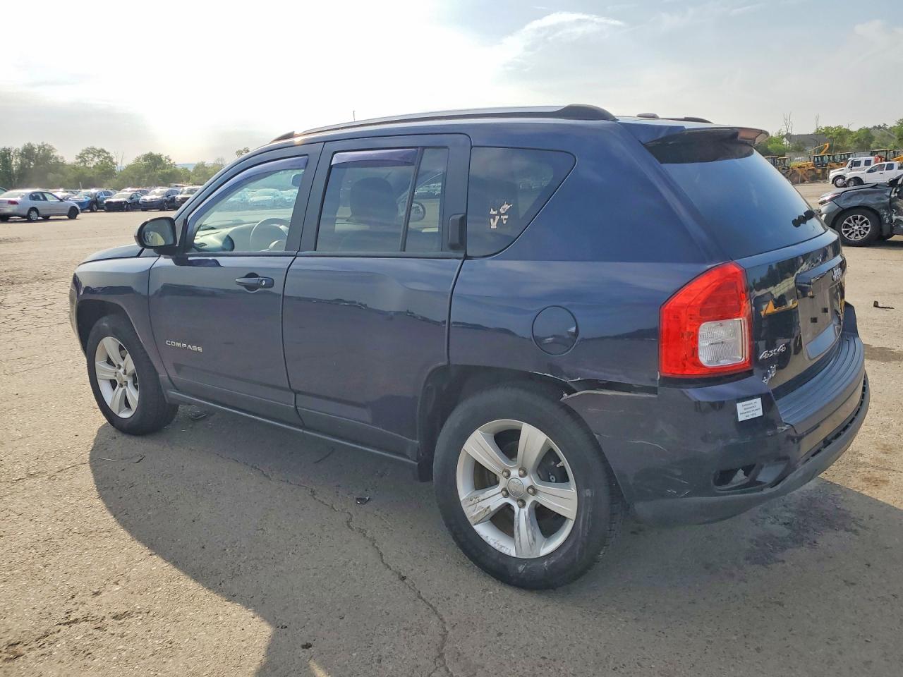 2012 Jeep Compass Latitude Синий vin: 1C4NJDEB3CD630600