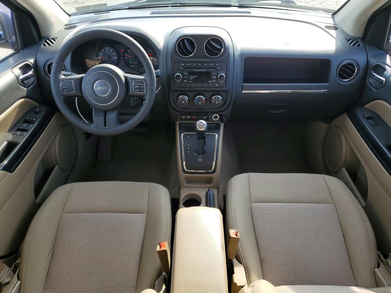 2012 Jeep Compass Latitude Синий vin: 1C4NJDEB3CD630600