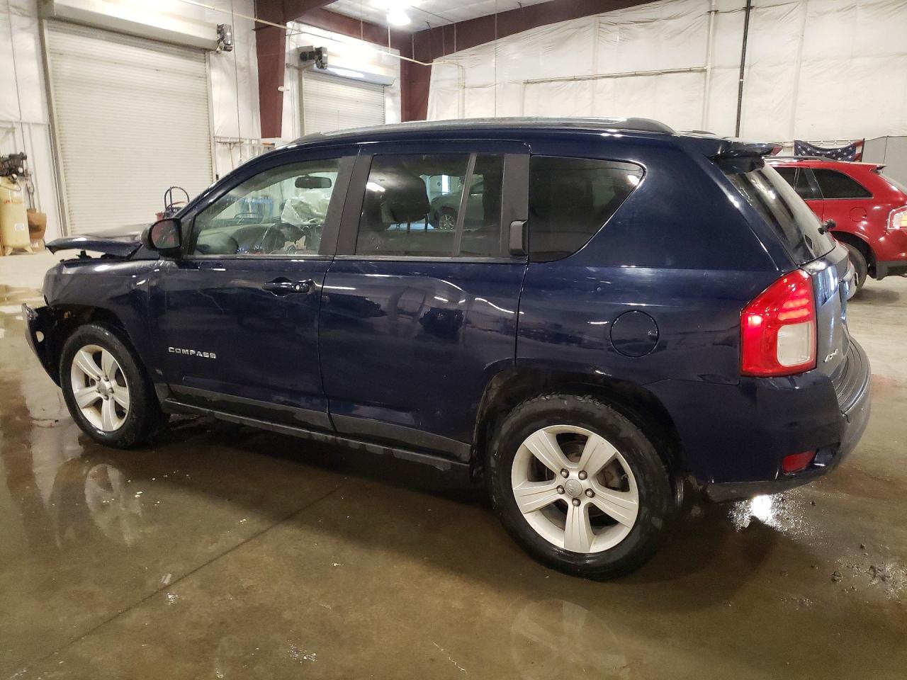 2013 Jeep Compass Latitude Синий vin: 1C4NJDEB3DD168427