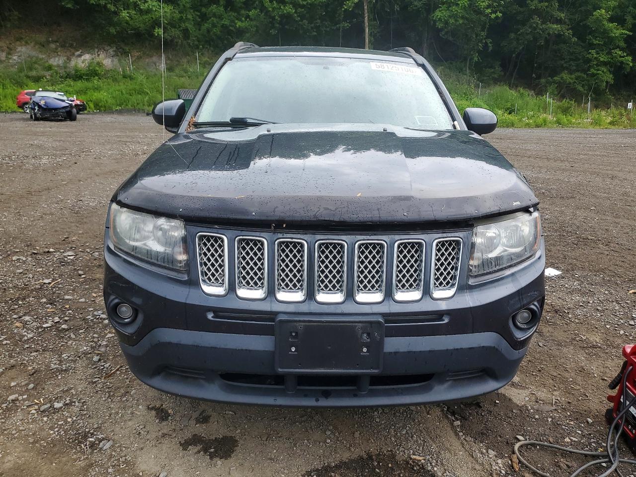 2014 Jeep Compass Latitude Black vin: 1C4NJDEB3ED530824