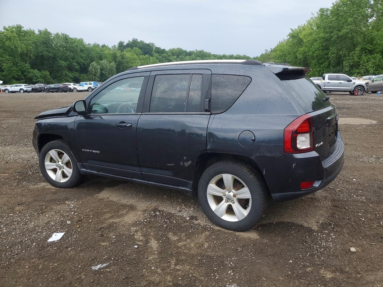 2014 Jeep Compass Latitude Black vin: 1C4NJDEB3ED530824