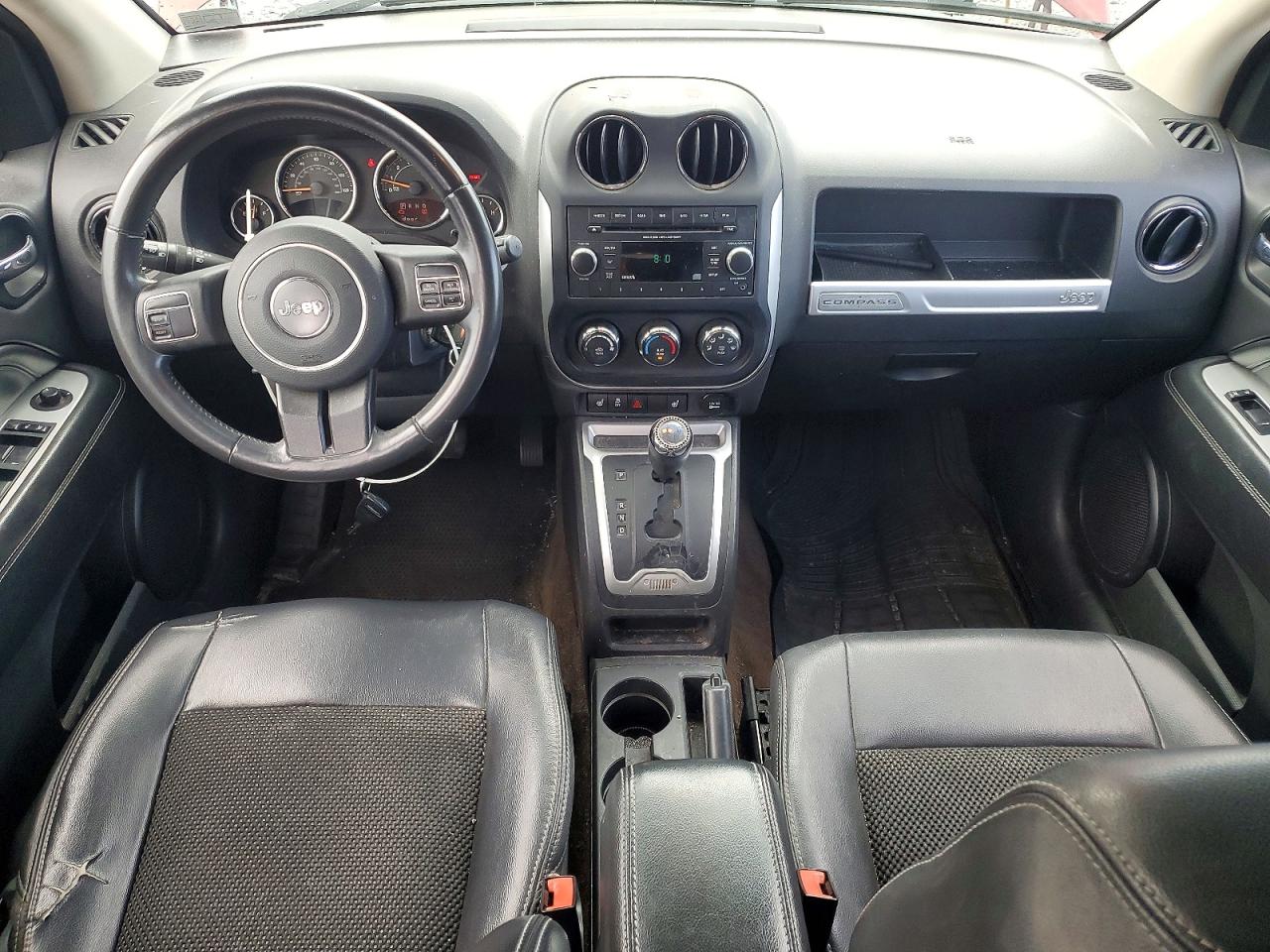2014 Jeep Compass Latitude Красный vin: 1C4NJDEB3ED673739
