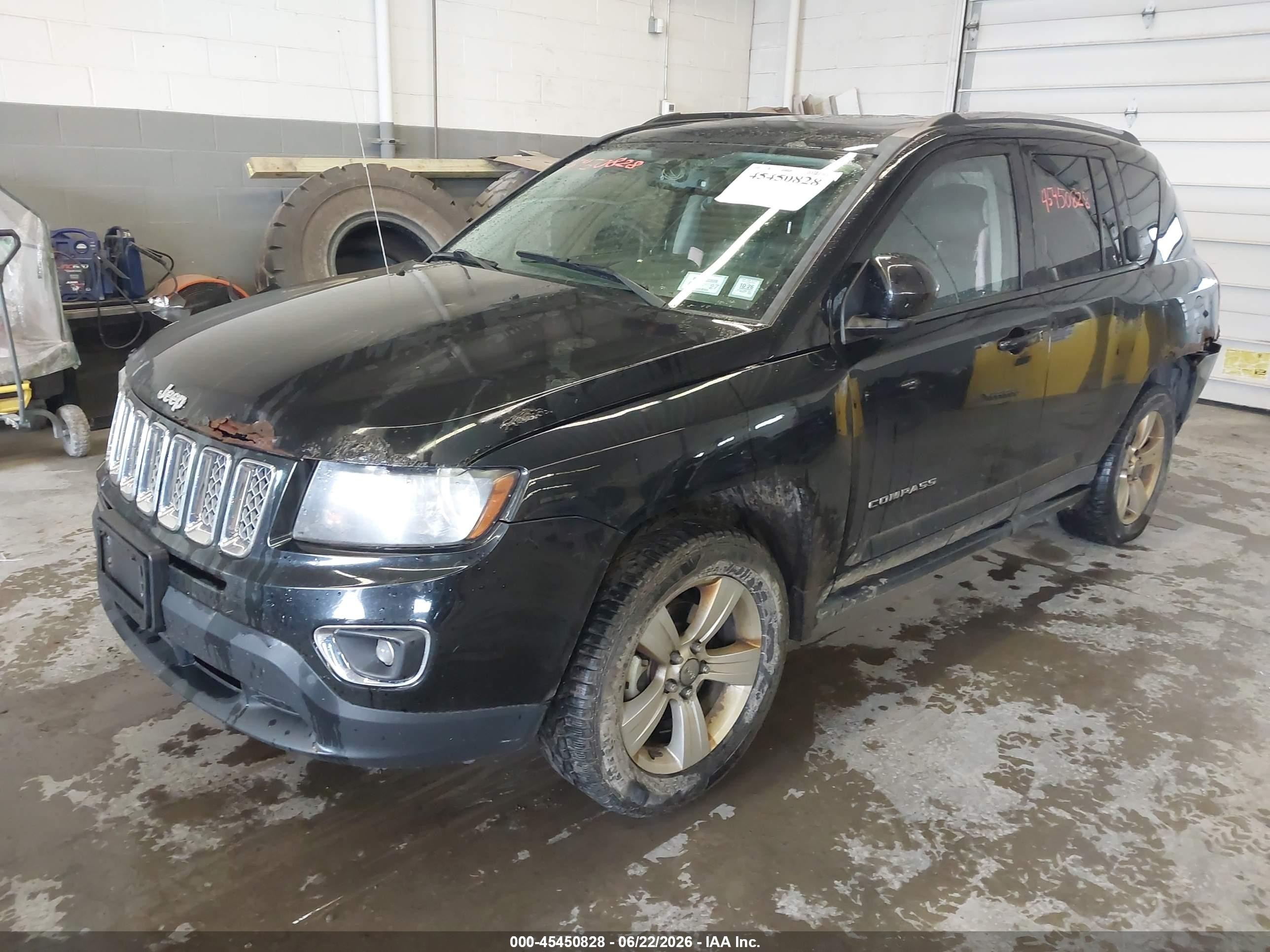 2015 Jeep Compass High Altitude Edition Black vin: 1C4NJDEB3FD304140