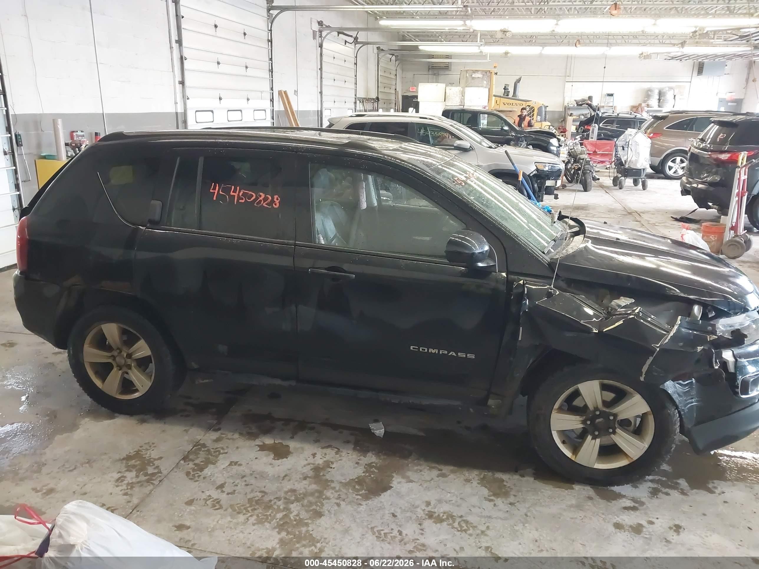 2015 Jeep Compass High Altitude Edition Black vin: 1C4NJDEB3FD304140