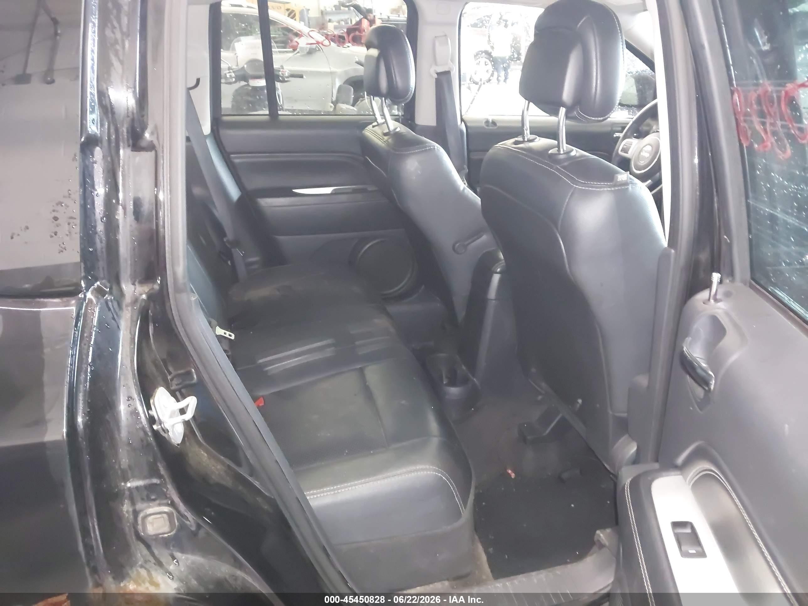 2015 Jeep Compass High Altitude Edition Black vin: 1C4NJDEB3FD304140