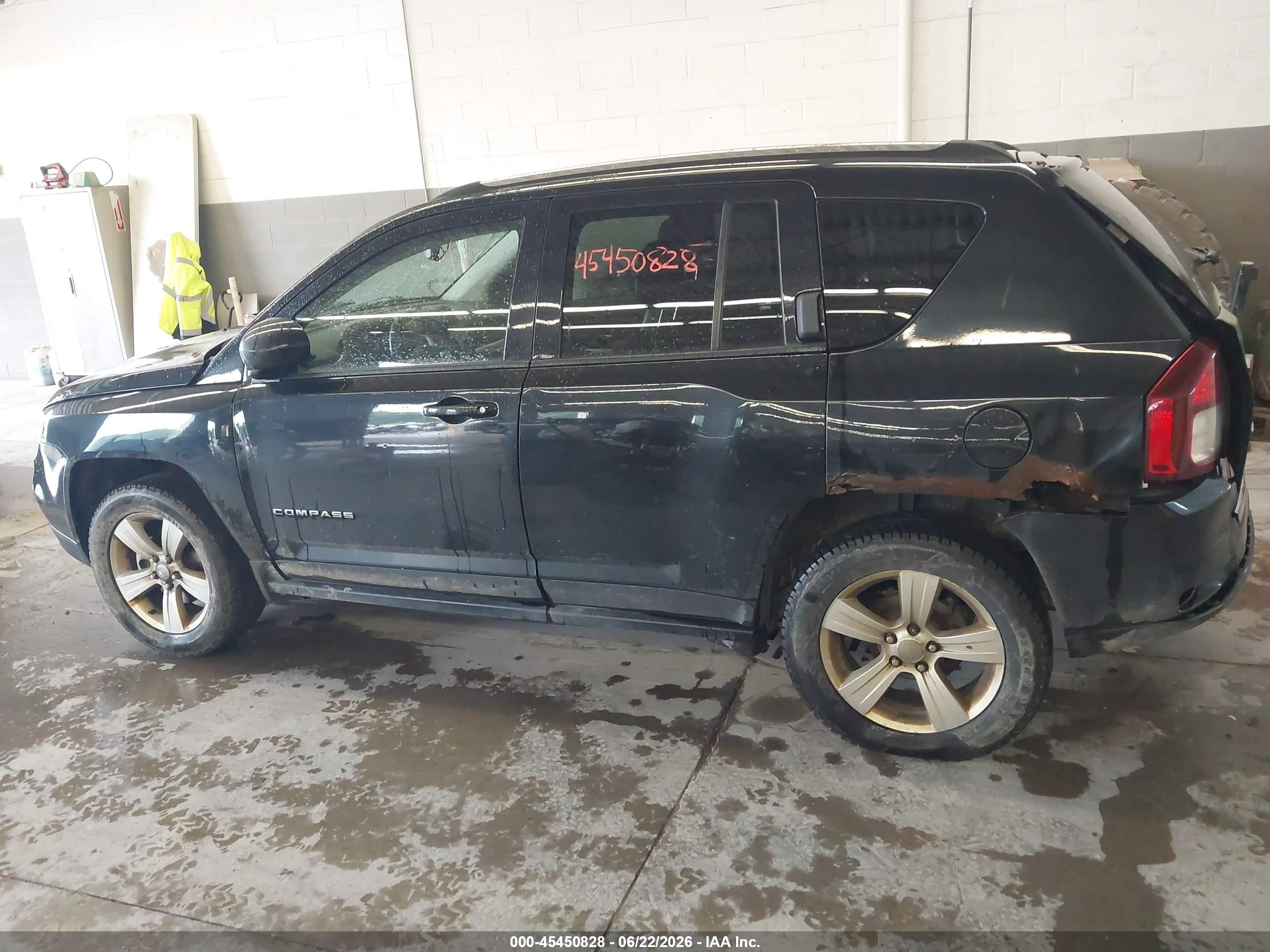 2015 Jeep Compass High Altitude Edition Black vin: 1C4NJDEB3FD304140