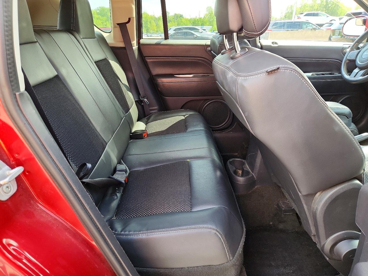 2014 Jeep Compass Latitude Red vin: 1C4NJDEB4ED641608