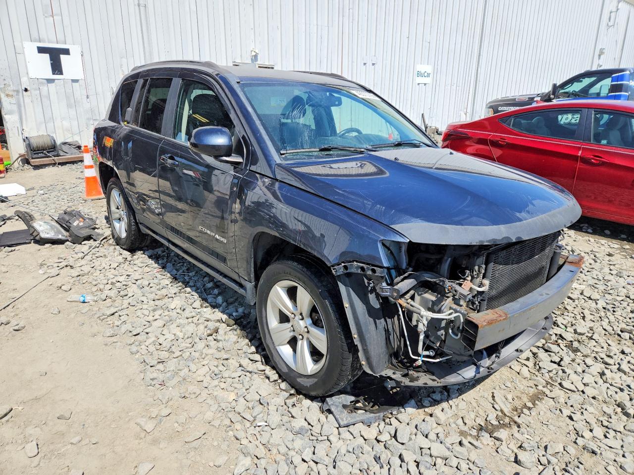 2014 Jeep Compass Latitude Black vin: 1C4NJDEB4ED816178