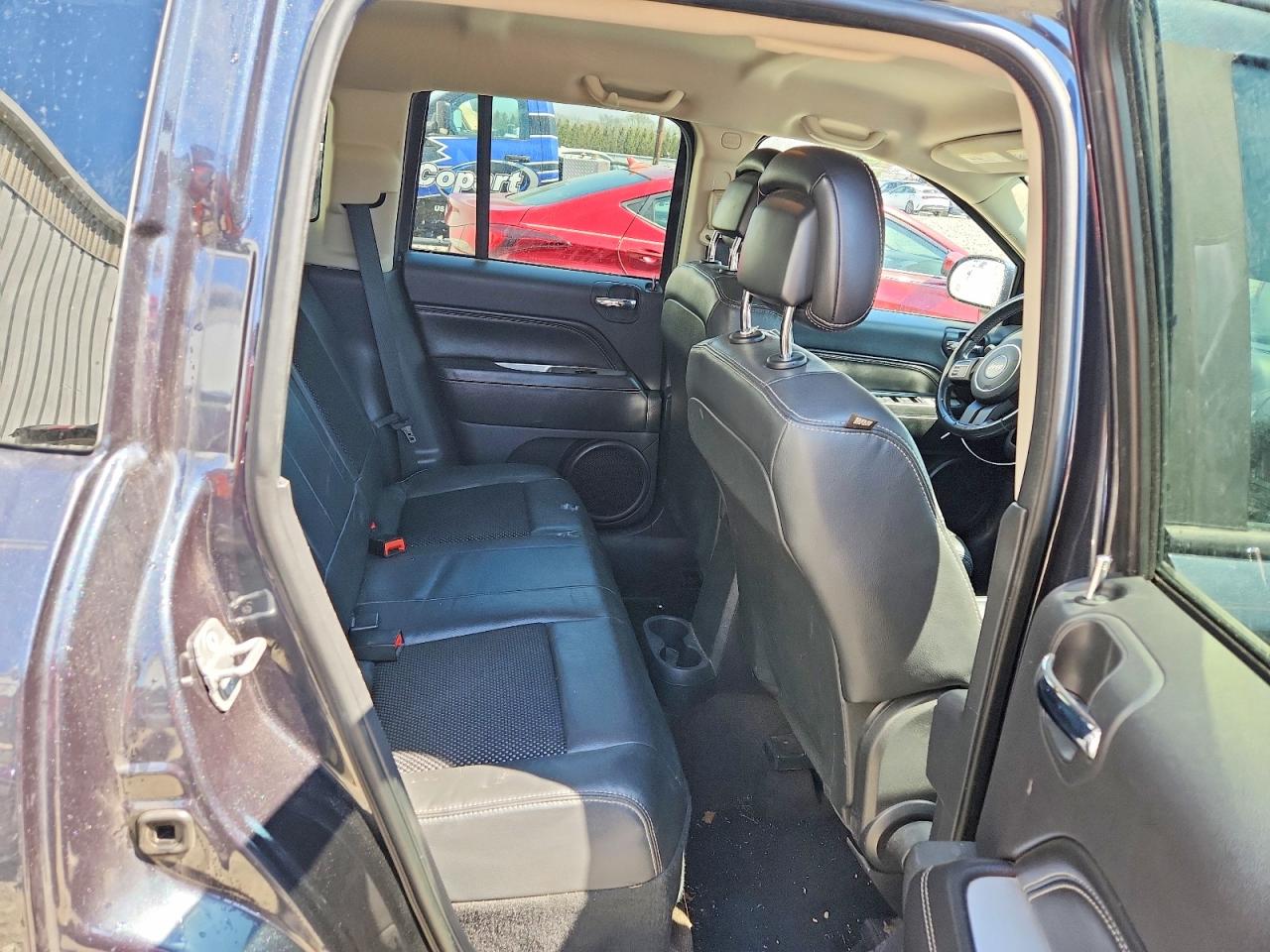 2014 Jeep Compass Latitude Black vin: 1C4NJDEB4ED816178