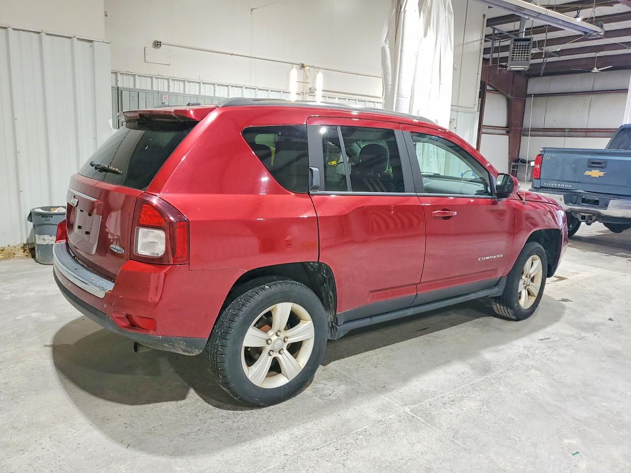2015 Jeep Compass Latitude Красный vin: 1C4NJDEB4FD245177