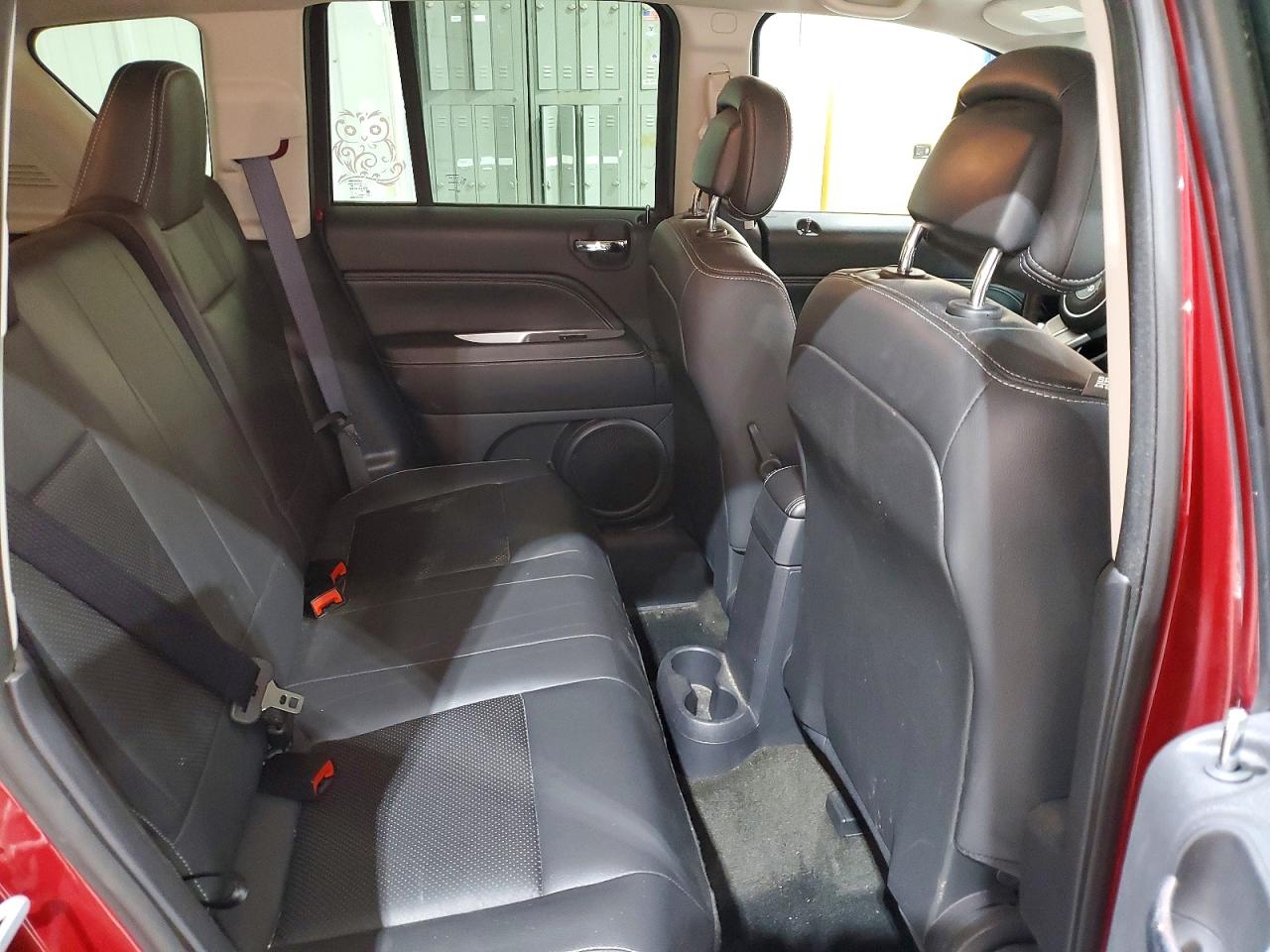 2015 Jeep Compass Latitude Красный vin: 1C4NJDEB4FD245177