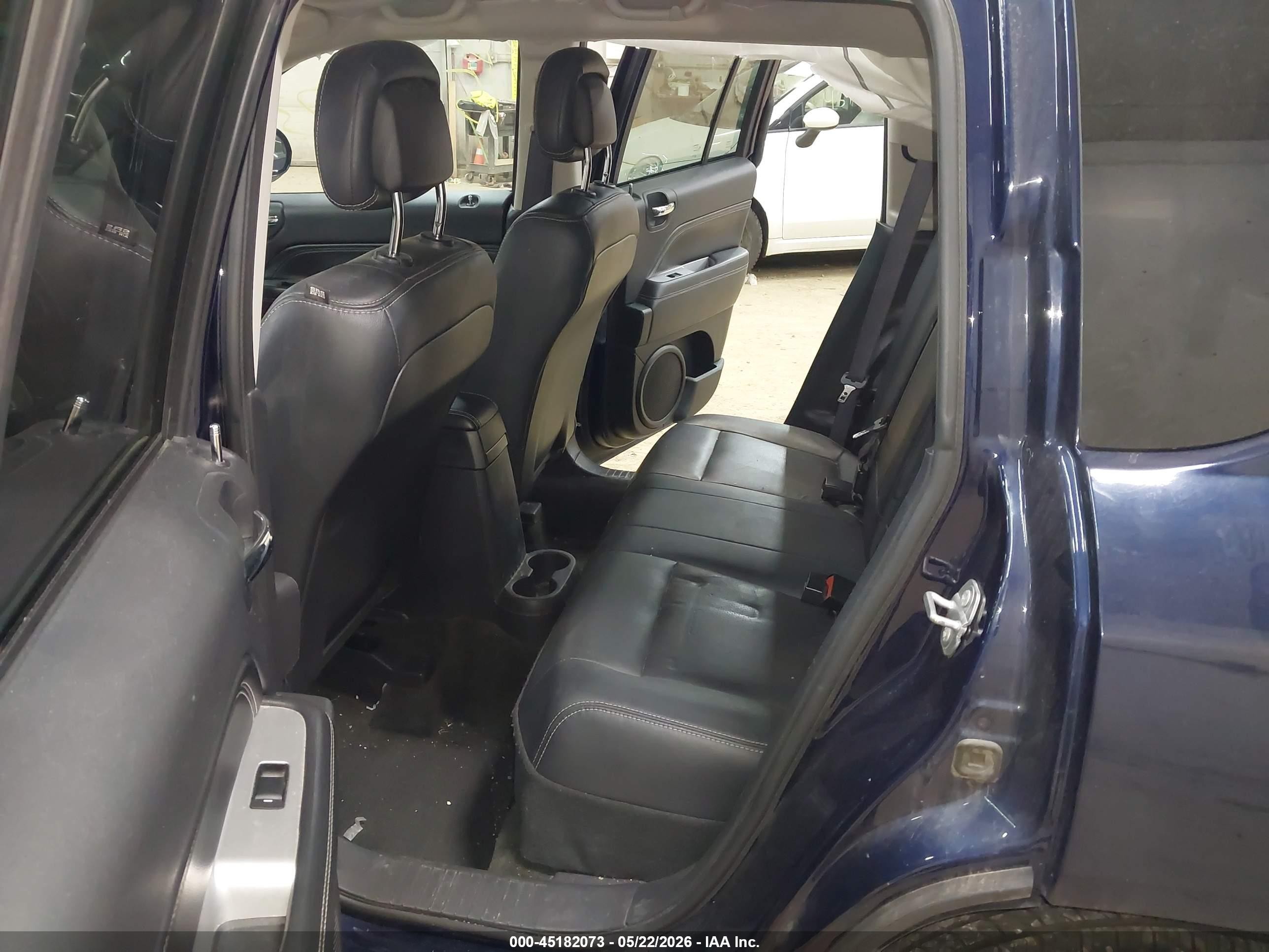 2017 Jeep Compass High Altitude 4x4 Синий vin: 1C4NJDEB4HD112311
