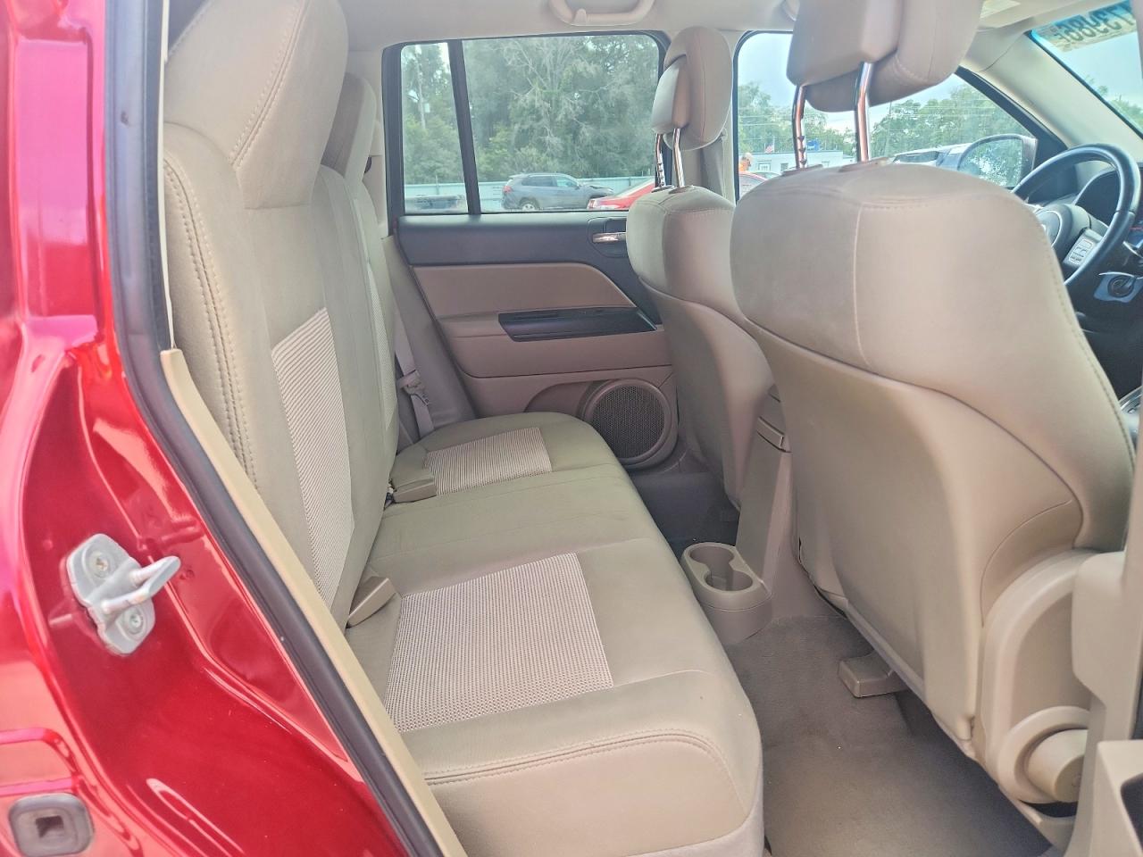 2012 Jeep Compass Latitude Red vin: 1C4NJDEB5CD525153