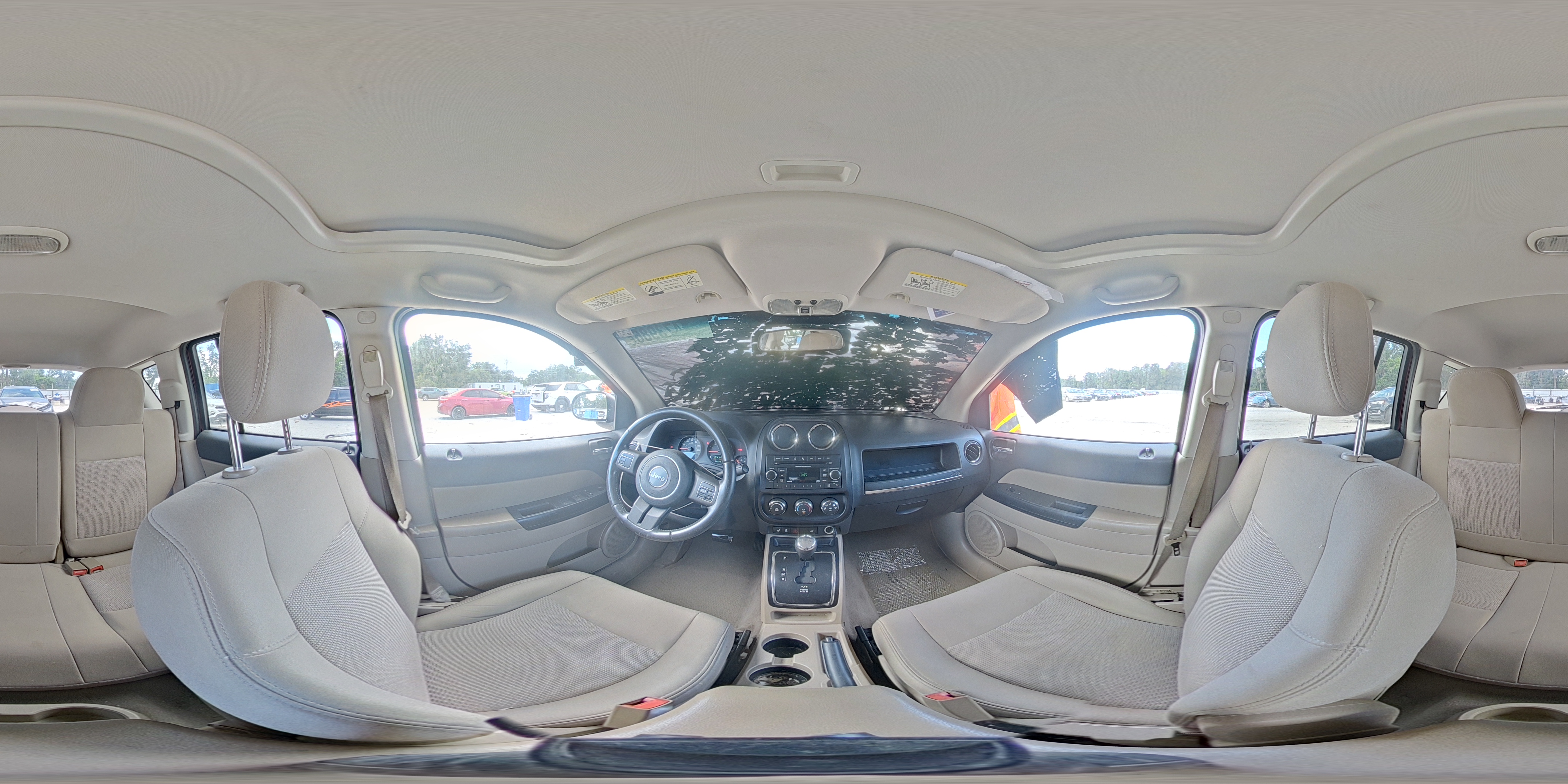 2012 Jeep Compass Latitude Red vin: 1C4NJDEB5CD525153