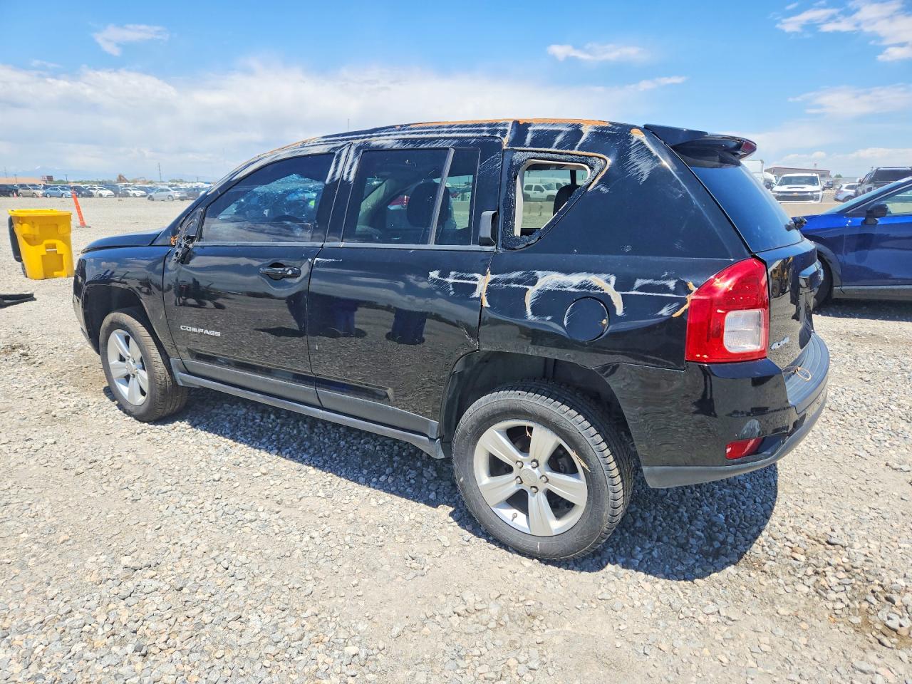 2012 Jeep Compass Latitude Черный vin: 1C4NJDEB5CD609067