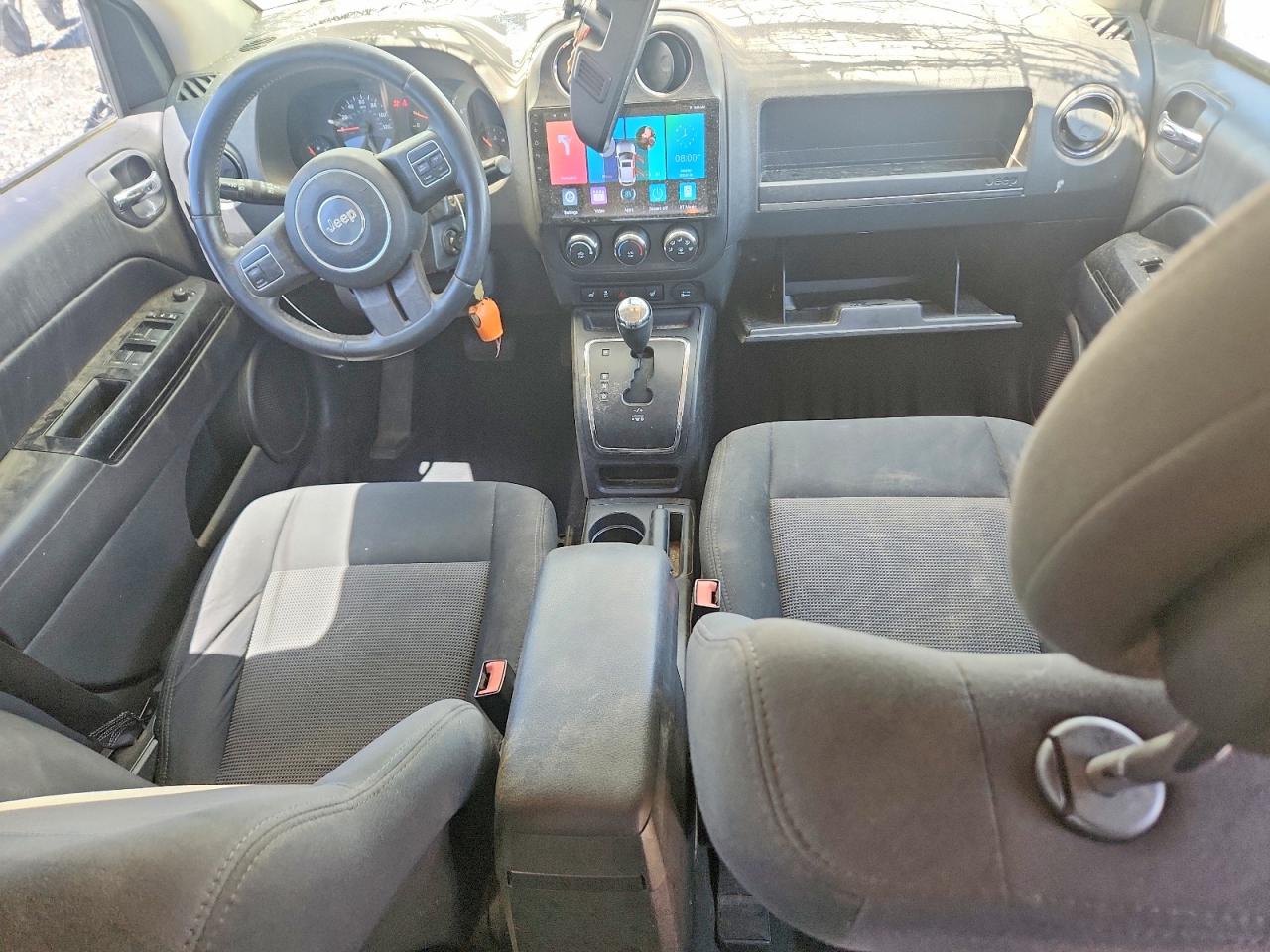 2012 Jeep Compass Latitude Черный vin: 1C4NJDEB5CD609067