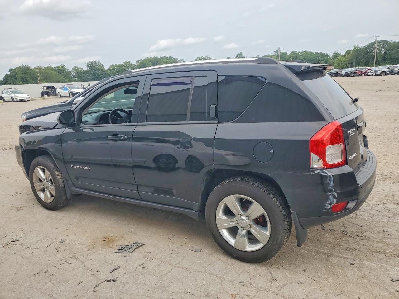 2012 Jeep Compass Latitude Black vin: 1C4NJDEB5CD661914